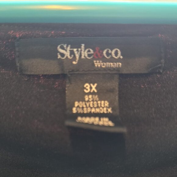 👗Style & Co Abstract Print Shift Dress - Picture 4 of 4